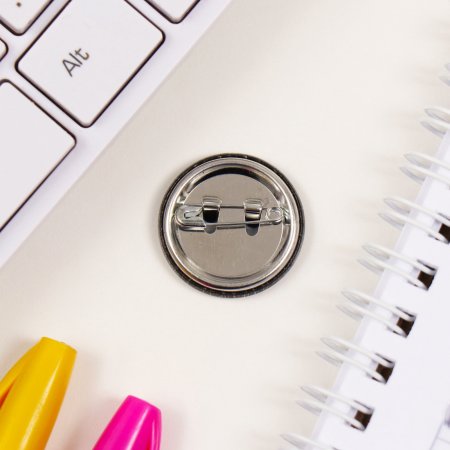 Значки закатные "Люблю" 7 х 7 см, набор 3 шт, d=25 мм SIM-10331465