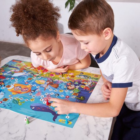 Настольная игра: Десятое Королевство Ходилка "В океане" KOR-04746