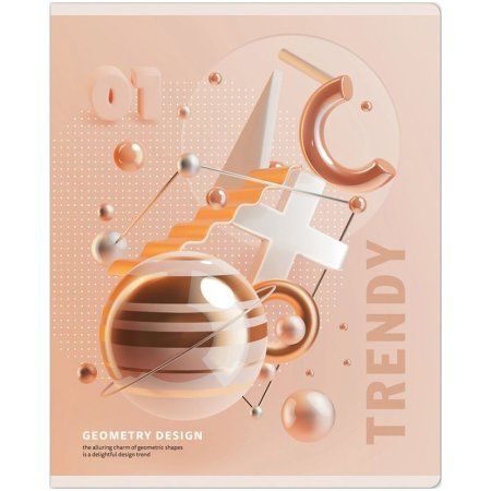 Тетрадь 48л. A5 клетка ArtSpace "Стиль. Trendy" эконом RE-Т48кС_42946