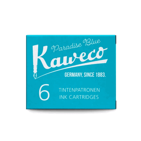 Набор картриджей KAWECO 6шт небесно-голубой KAW-10000260