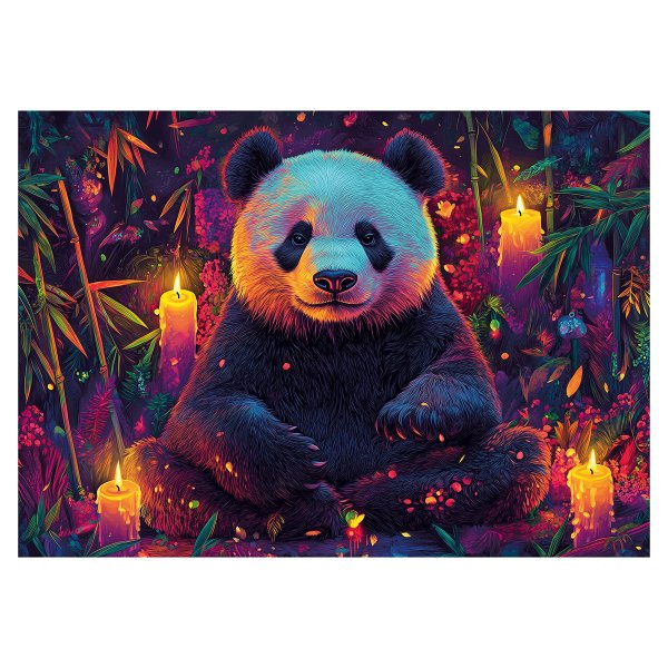 Пазл 1000 элементов ФРЕЯ "Премиальная коллекция. Медитация панды" TOP-PZL-1000/11