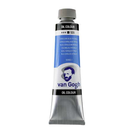 Краска масляная VAN GOGH туба 40 мл №535 Лазурно-синий фталоцианин MP02055353