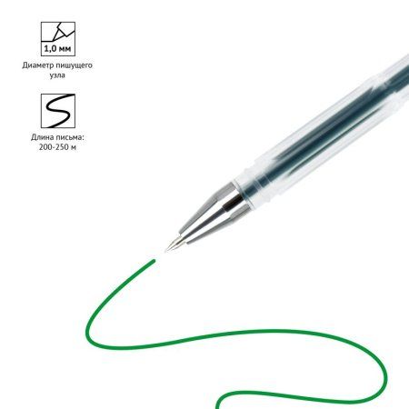 Набор гелевых ручек OfficeSpace 04 цв 1.0 мм, европодвес RE-GPA100/4_1705