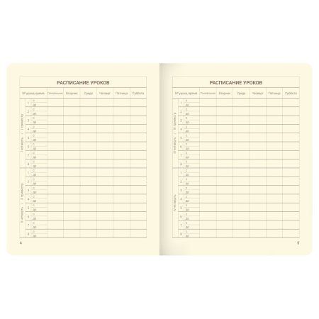 Дневник 1-11 кл. 48л. MESHU "My imagination" (твердый) иск. кожа, нашивка с наполнением, УФ-печать, тисн. фольгой, тон. блок, ляссе RE-MS_49374