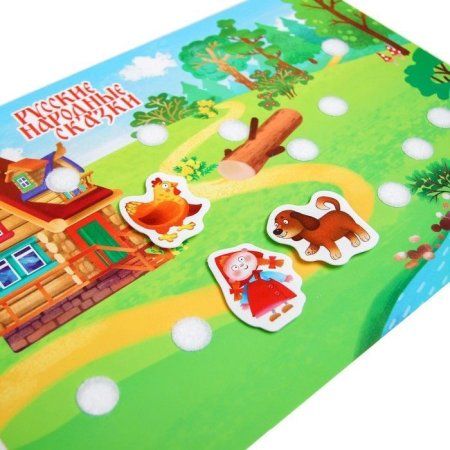 Игрушка развивающая "Веселые липучки. Русские народные сказки" МИНИ SIM-4666845 Игрушка развивающая "Веселые липучки. Русские народные сказки" МИНИ SIM-4666845