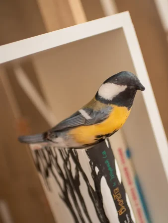 Игрушка-антистресс мягкая Tallula Синица, 15 см UT-101501s