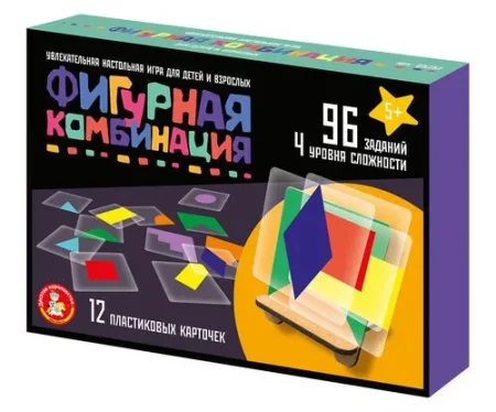 Настольная игра: Фигурная комбинация (96 заданий) MAG05251