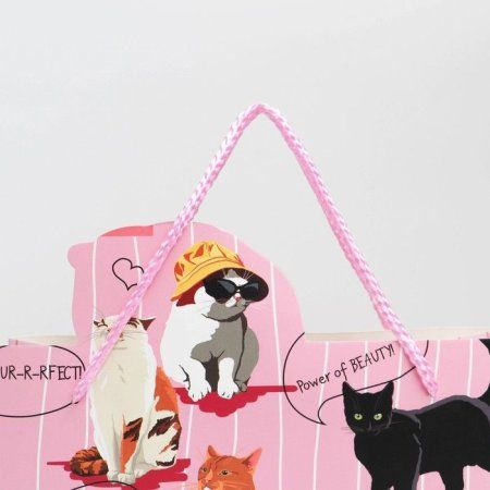 Пакет подарочный "Girl PWR" 25 x 26 x 10 см SIM-7150713