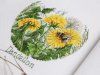 Набор для вышивания KLART "Цветочная нежность. Одуванчики" 15 x 14.5 см 8-373