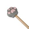Точилка пластиковая MESHU "Little Paw" 1 отверстие, ассорти RE-MS_65654