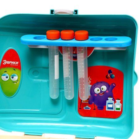 Набор для опытов ЭВРИКИ "Моя первая лаборатория" стол 3 в 1, 60 опытов SIM-7673837