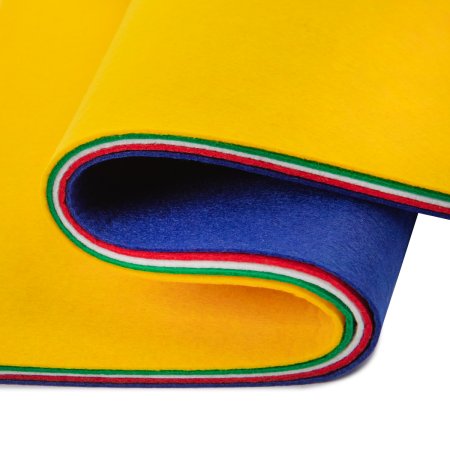 Набор фетра GAMMA Premium 1.2 мм 5 шт 27 х 30 см Яркий праздник FKS12-27/30-YAP