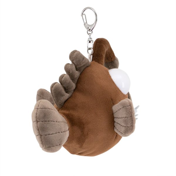 Мягкая игрушка ORANGE TOYS Рыба Удильщик коричневая 15 см с метал. кольцом ORT-OT9008/15