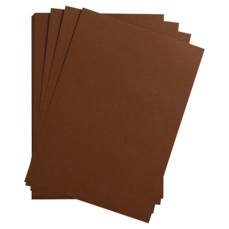 Бумага цветная CLAIREFONTAINE Maya 120 г/м2 A4 1 л, коричневый (brown) RH-97361C