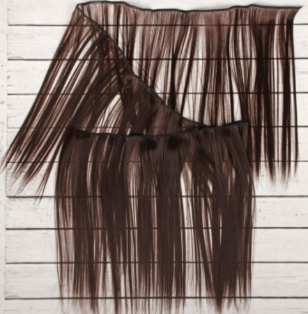 Волосы-трессы для кукол "Прямые" длина 25 см, ширина 100 см №4 2294903