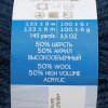 Пряжа Пехорская ПТ "Популярная" 50% шерсть, 50% акрил 1 х 100 г 133 ± 8 м №156 индиго PEH-POP-156