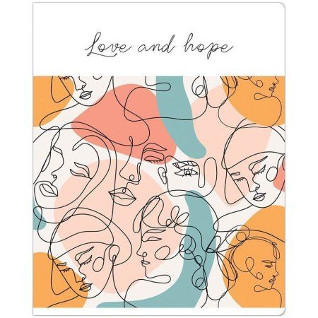 Тетрадь 96л. A5 клетка ArtSpace "Стиль. Love and hope" RE-Т96к_36428
