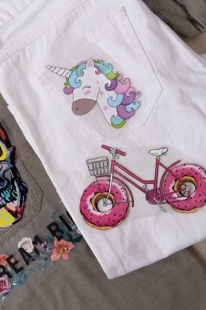 Термотрансфер GAMMA №02 1 шт 16.5 х 10 см "Велосипед" M-219