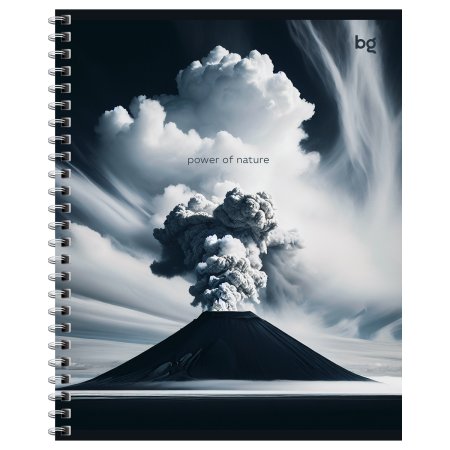 Тетрадь 48л. A5 клетка на гребне BG "Сила природы" эконом RE-Т5гр48_63521