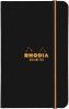 Блокнот RHODIA Unlimited A6 80 г/м2 60 л, в клетку, мягк.обл., на резинке, цвет ассорти RH-118058C
