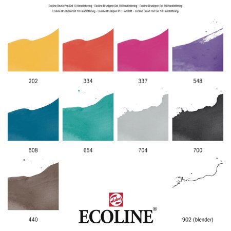 Набор маркеров ECOLINE 10 шт леттеринг MP11509800