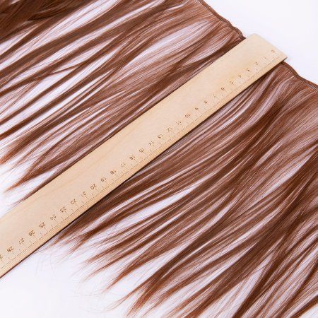 Тресс для кукол HobbyBe 25 см 100 см 34 г 05 каштановый HAR-3-05