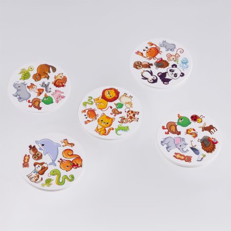 Настольная игра: ТРИ СОВЫ "Дублик. Животные" 60 карточек RE-НИ_66568