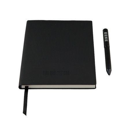 Набор подарочный "Стихия" Black edition записная книжка А5 80л + шариковая ручка NP-ST07010