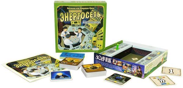 Настольная игра: Энергосеть. Карточная игра MAG915129