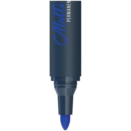 Маркер перманентный Berlingo "Multiline PE300" 3 мм, пулевидный, синий RE-BMc_16202