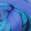 Шерсть для валяния GAMMA 100% полутонкая шерсть 50 г лесной колокольчик/бирюза/джинсовый MY-050-6078