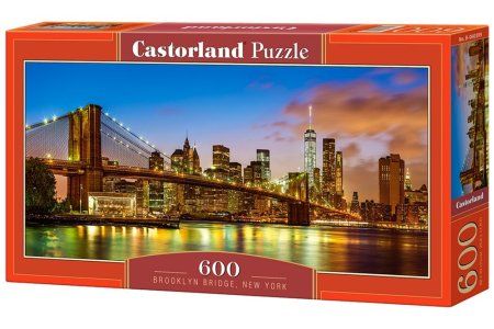 Пазл Castorland 600 Brooklyn Bridge, New York B-060399