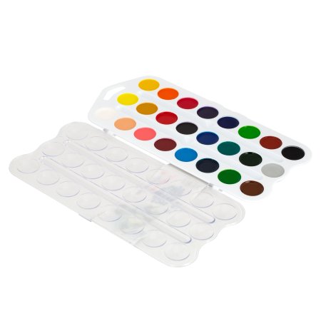 Акварель Я-ХУДОЖНИК! Классика 24 цв пластик. упаковка NP-227422003