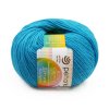 Пряжа Пехорская ПТ "Детский каприз" 50% мериносовая шерсть, 50% микрофибра 1 х 50 г 225 м №583 бирюза PEH-DET-CAP-583