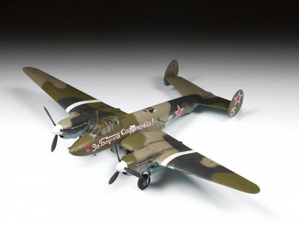 Сборная модель: Самолет Пе-2 (масштаб 1:72), З-7283