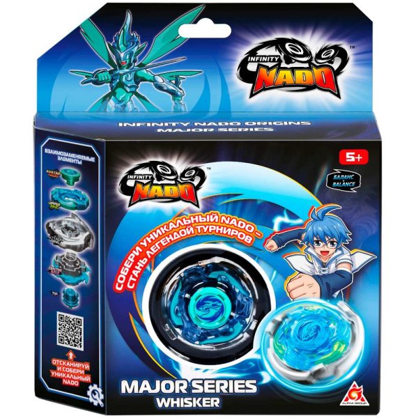 Инфинити Надо. Волчок Мэйджор, Whisker Небесный Вихрь. ТМ Infinity Nado ROS-68692