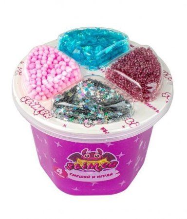 Игрушка в наборе Slimer "Смешай и играй" 250 мл, фиолетовый AS-SR156