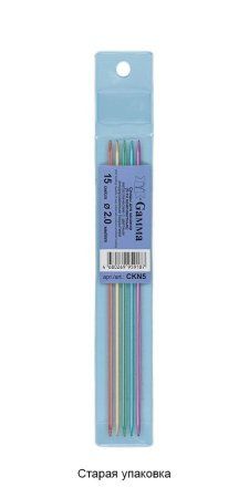 Спицы 5-ти комплектные GAMMA алюминий d 2.0 мм 15 см цветные CKN5-20