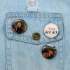 Набор значков "You are art" 11.5 х 9 см, на открытке SIM-5256016 Набор значков "You are art" 11.5 х 9 см, на открытке SIM-5256016