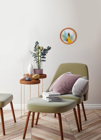 Набор для вышивания PANNA Живая картина. Увидеть Дубай 15.5 х 15.5 см JK-2346