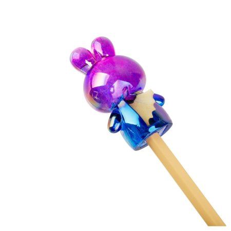 Точилка пластиковая MESHU "Cute rabbit" 1 отверстие, ассорти RE-MS_55998