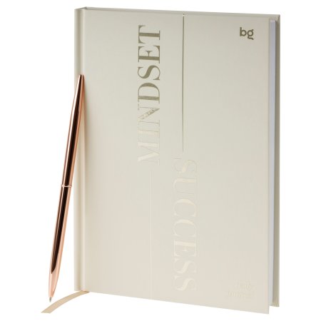 Ежедневник недатированный A5 136л. BG "Mindset. Linenе" 7БЦ, soft-touch, отд. фольгой 3D, в подарочной коробке RE-DuA5_66876
