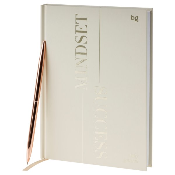 Ежедневник недатированный A5 136л. BG "Mindset. Linenе" 7БЦ, soft-touch, отд. фольгой 3D, в подарочной коробке RE-DuA5_66876