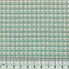 Ткань для пэчворка PEPPY БАБУШКИН СУНДУЧОК 50 x 55 см 140 ± 5 г/м2 100% хлопок БС-03 клетка бирюзовый/бл.зеленый