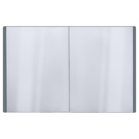 Папка с 60 вкладышами A4 СТАММ "Стандарт" 21 мм, 700 мкм, пластик, серая RE-ММ-30627 Папка с 60 вкладышами A4 СТАММ "Стандарт" 21 мм, 700 мкм, пластик, серая RE-ММ-30627