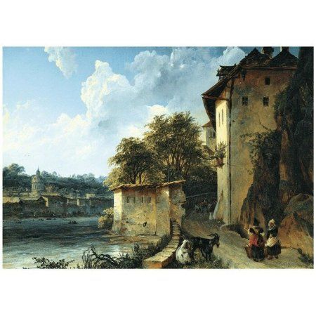 Пазл Стелла 2000 "Лебедев М.И. Вид окрестностей Альбано близ Рима" RE-TG200359