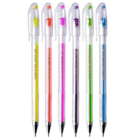 Ручка гелевая Crown "Hi-Jell Color" 0.7 мм