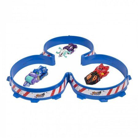 Клэш оф Гирс. Игровой набор 3 машинки Ультимэйт, арена бол. ТМ Clash of Gears ROS-38317