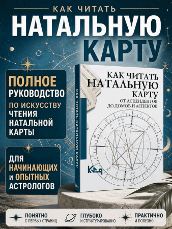 Книга: Как читать натальную карту. От асцендентов до домов и аспектов. АСТ EKS-797850