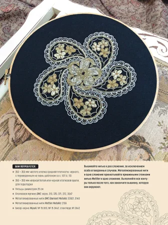 Книга КР: Вышиваем мандалы в разных техниках. Более 60 видов стежков от самых известных вышивальщиц в мире! 978-5-00141-049-2 9990601